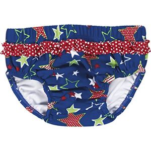 Playshoes Baby-Girls UV Sun Protection Swim Diaper Stars Swim Nappy, Blue (Original), 6-9 Months (Manufacturer Size:74/80 (6-12 Months))