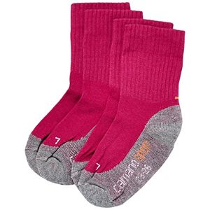 Camano Children's Sports Socks with Reinforced Heel and Toe for Boys and Girls, Pack of 2 -