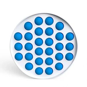 Satana Fidget Toys - Pop It Bubbles - Hvid Cirkel (Flere Farver) (Farve: Blå)