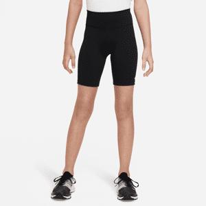 Nike One-cykelshorts til større børn (piger) - sort sort XS