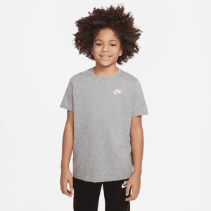 Nike Sportswear-T-shirt til større børn - grå grå M