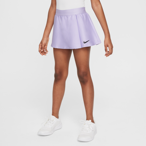 NikeCourt Dri-FIT Victory-tennisnederdel til større børn (piger) - lilla lilla L