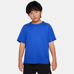 Nike Multi-Dri-FIT-træningsoverdel til større børn (drenge) - blå blå XL