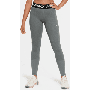 Nike Pro Dri-FIT-leggings til større børn (piger) - grå grå S