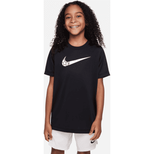 Nike Dri-FIT-T-shirt til større børn - sort sort L