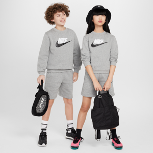 Nike Sportswear Club Fleece-tracksuit med shorts til større børn - grå grå XL