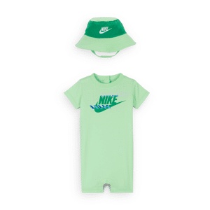 Nike Sportswear PE-sæt med buksedragt og bøllehat til babyer (0-9 M) - grøn grøn 3-6M
