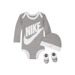 Nike-sæt i tre dele til babyer (0-6 M) - grå grå 6-12M