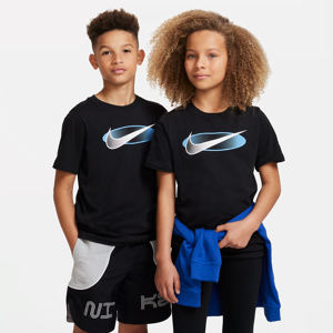 Nike Sportswear-T-shirt til større børn - sort sort XL
