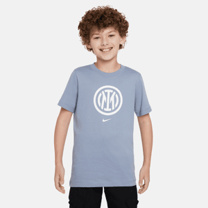 Nike Inter Milan Crest – T-shirt til større børn - blå blå S
