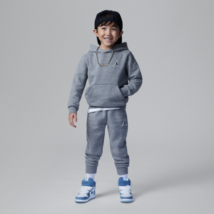 Jordan-sæt med hættetrøje og bukser til småbørn - grå grå 2T