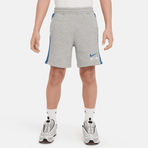 Nike Air-fleeceshorts til større børn (drenge) - grå grå XL