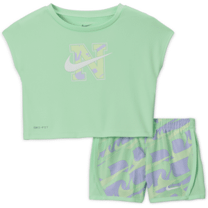 Nike Dri-FIT Prep in Your Step Tempo-sæt til babyer (12-24 mdr.) - lilla lilla 18M