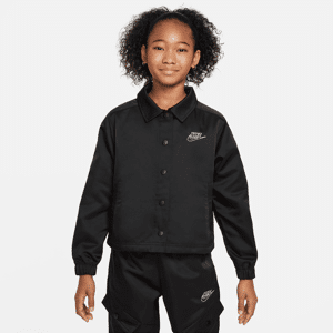 Nike Sportswear-jakke til større børn (piger) - sort sort L
