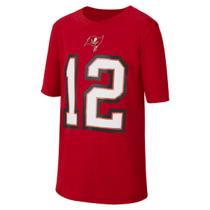 Nike (NFL Tampa Bay Buccaneers)-T-shirt til større børn - rød rød XL