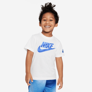 Nike Brandmark Futura Tee-T-shirt til småbørn - hvid hvid 2T