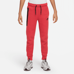 Nike Sportswear Tech Fleece-bukser til større børn (drenge) - rød rød L