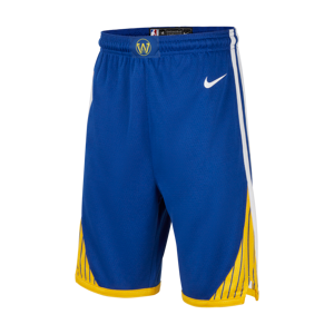 Golden State Warriors Icon Edition Nike NBA Swingman-shorts til større børn - blå blå M