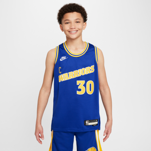 Stephen Curry Golden State Warriors-Nike Dri-FIT NBA Swingman-trøje til større børn - blå blå XL