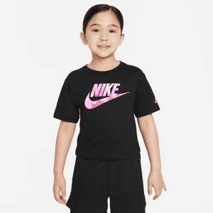 Nike Scri-Dye Boxy-T-shirt til mindre børn - sort sort 5