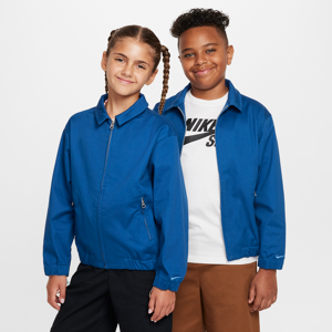 Nike SB Skate Coaches-jakke til større børn - blå blå M
