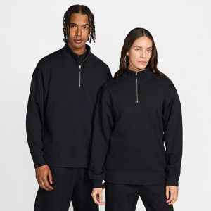 Nike Wool Classics-trøje med 1/4 lynlås - sort sort S
