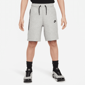 Nike Tech Fleece-shorts til større børn (drenge) - grå grå S