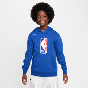 Team 31 Club Fleece Nike NBA-hættetrøje til større børn - blå blå S