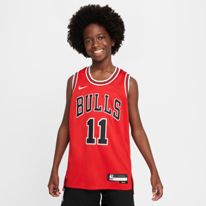 Chicago Bulls 2023/24 Icon Edition Nike NBA Swingman-trøje til større børn - rød rød XL