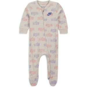 Nike-heldragt med scriptprint til babyer (3-6 M) - brun brun 9-12M