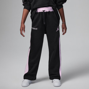 Jordan Soft Touch Mixed Fleece-bukser til større børn - sort sort S