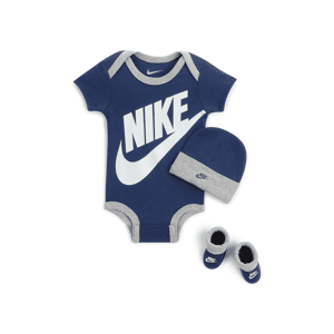 Nike-sæt i tre dele til babyer (0-6 M) - blå blå 6-12M