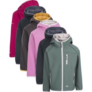 Trespass Kian - Kids Softshell Jkt  Berry 11/12