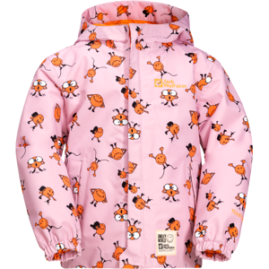 Jack Wolfskin Kids' Smileyworld 2-Layer All Over Print Jacket Icon Water Lily 140, Icon Water Lily