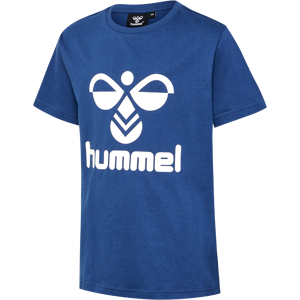 Hummel Kids' hmlTRES T-Shirt Short Sleeve Dark Denim 140, Dark Denim