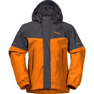 Bergans Kids' Lilletind Jacket Cloudberry Yellow/Solid Dark Grey 98, Cloudberry Yellow/Solid Dark Grey