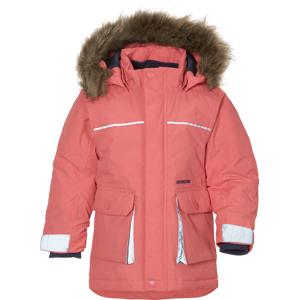 Didriksons Kids' Kure Parka 5 Peach Rose 140, Peach Rose