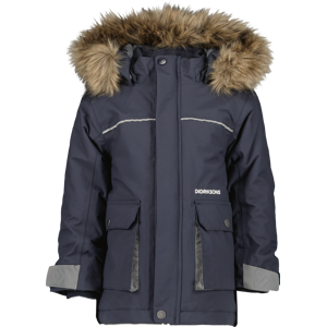 Didriksons Kids' Kure Parka 6 Navy 100, Navy