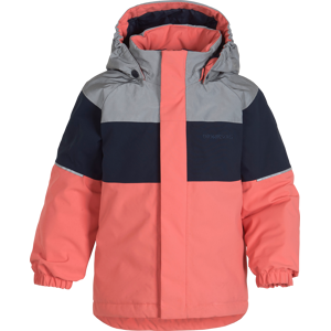 Didriksons Kids' Lux Jacket Peach Rose 80, Peach Rose