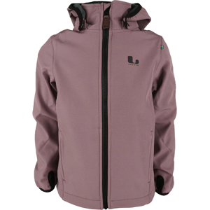 Lindberg Kids' Melbourne Softshell Jacket Dusty Mauve 110, Dusty Mauve