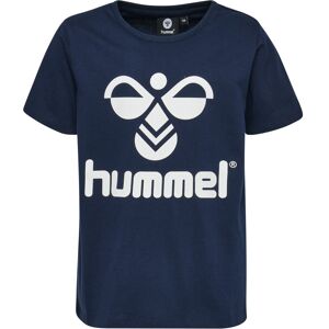 Hummel Kids' hmlTRES T-Shirt Short Sleeve Black Iris 140, Black Iris