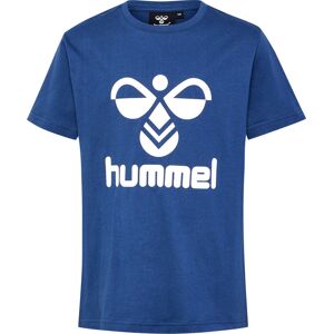 Hummel Kids' hmlTRES T-Shirt Short Sleeve Blue Surf 128, Blue Surf