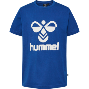 Hummel Kids' hmlTRES T-Shirt Short Sleeve Navy Peony 128, Navy Peony
