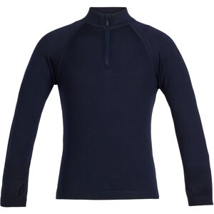 Icebreaker Kids' 260 Tech Long Sleeve Half Zip Midnight Navy 3, MIDNIGHT NAVY