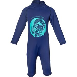 Isbjörn of Sweden Kids' Dolphine Sun Jumpsuit Navy 74/80, Navy