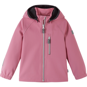 Reima Kids' Softshell Jacket Vantti Sunset Pink 140 cm, Sunset Pink