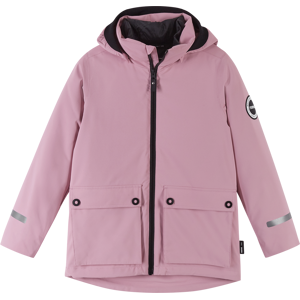Reima Kids' Syddi tec Jacket Grey Pink 152 cm, Grey Pink