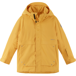 Reima Kids' tec Winter Jacket Kulkija 2.0 Amber Yellow 140, Amber Yellow 2650