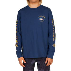 Salty Crew Kids' Ahi Mount Long-Sleeve Tee Navy XL, Navy