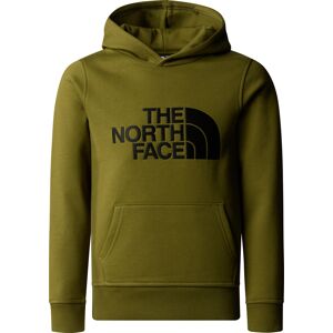 The North Face Boys' Drew Peak Hoodie Forest Olive M, Forest Olive
